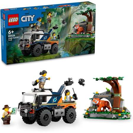 Конструктор LEGO City Jungle Explorer Off-Road Truck блочный