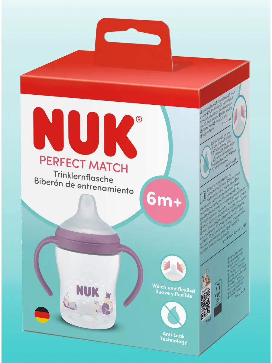 Бутылочка Nuk 150 мл 1 шт. - фото 1