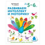 Книга Эксмо Развиваем интеллект и моторику для детей 5-6лет с наклейками