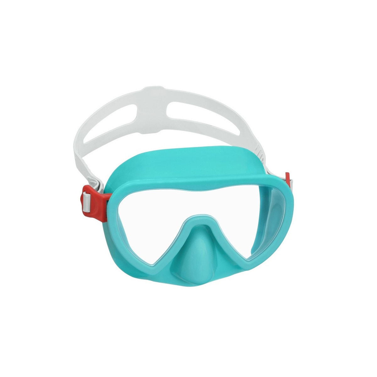 Изображение товара Маска BestWay бирюзовая для плавания с панорамной линзой и ультрафиолетовой защитой