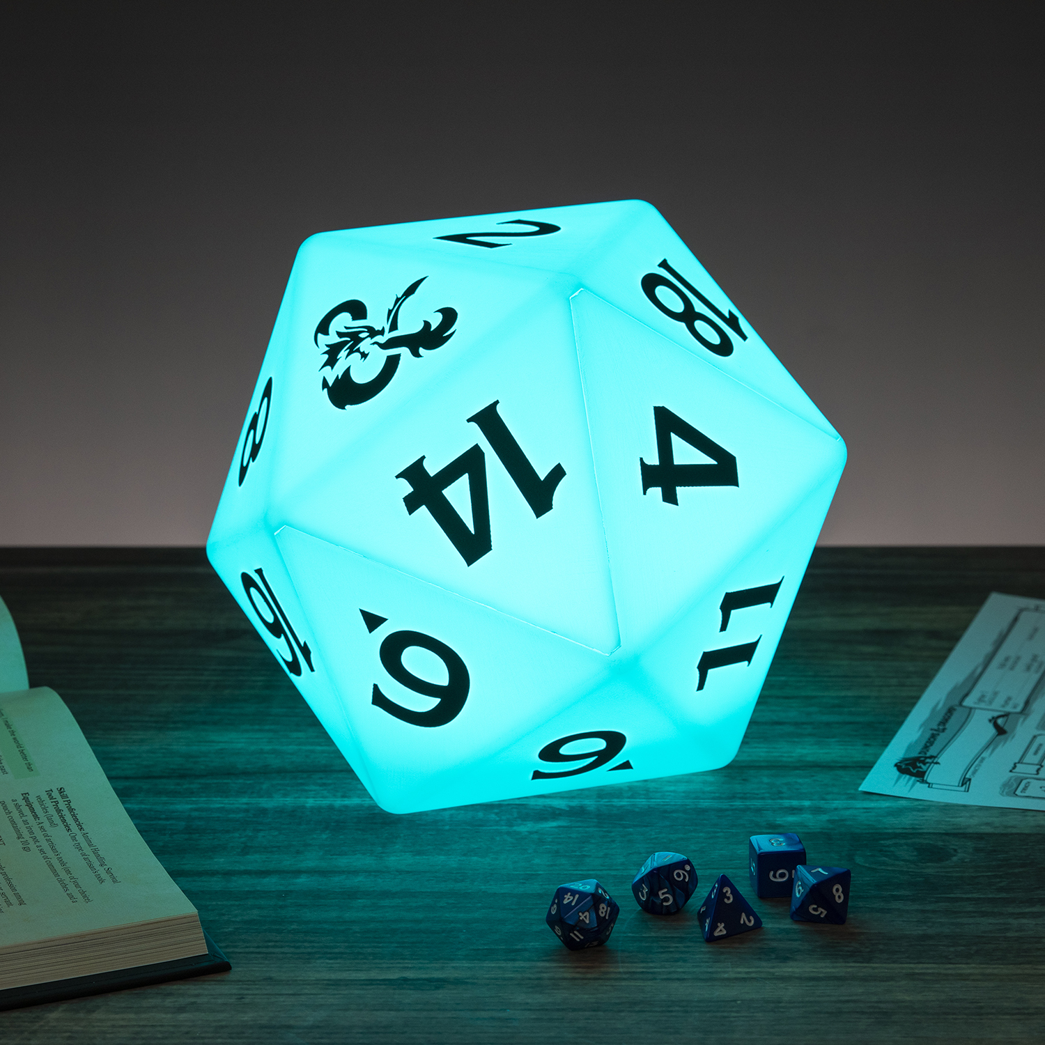Светильник PALADONE Dungeons and Dragons D20 Light BDP PP6639DD - фото 10