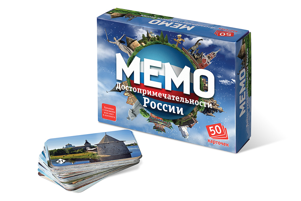 Настольная игра Нескучные игры Достопримечательности России - фото 1