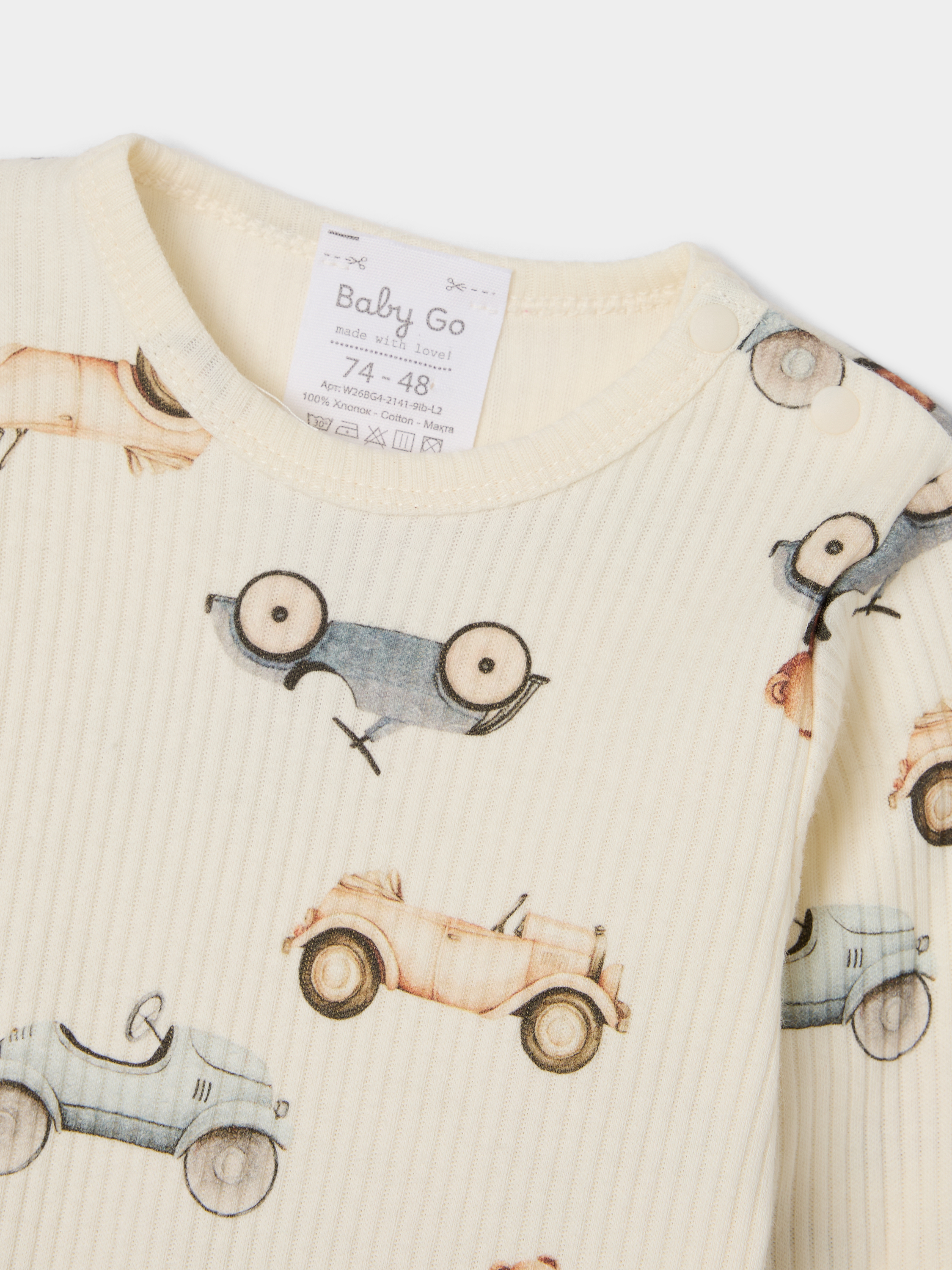Боди BabyGo W26BG4-2141-9ib-L2 - фото 3