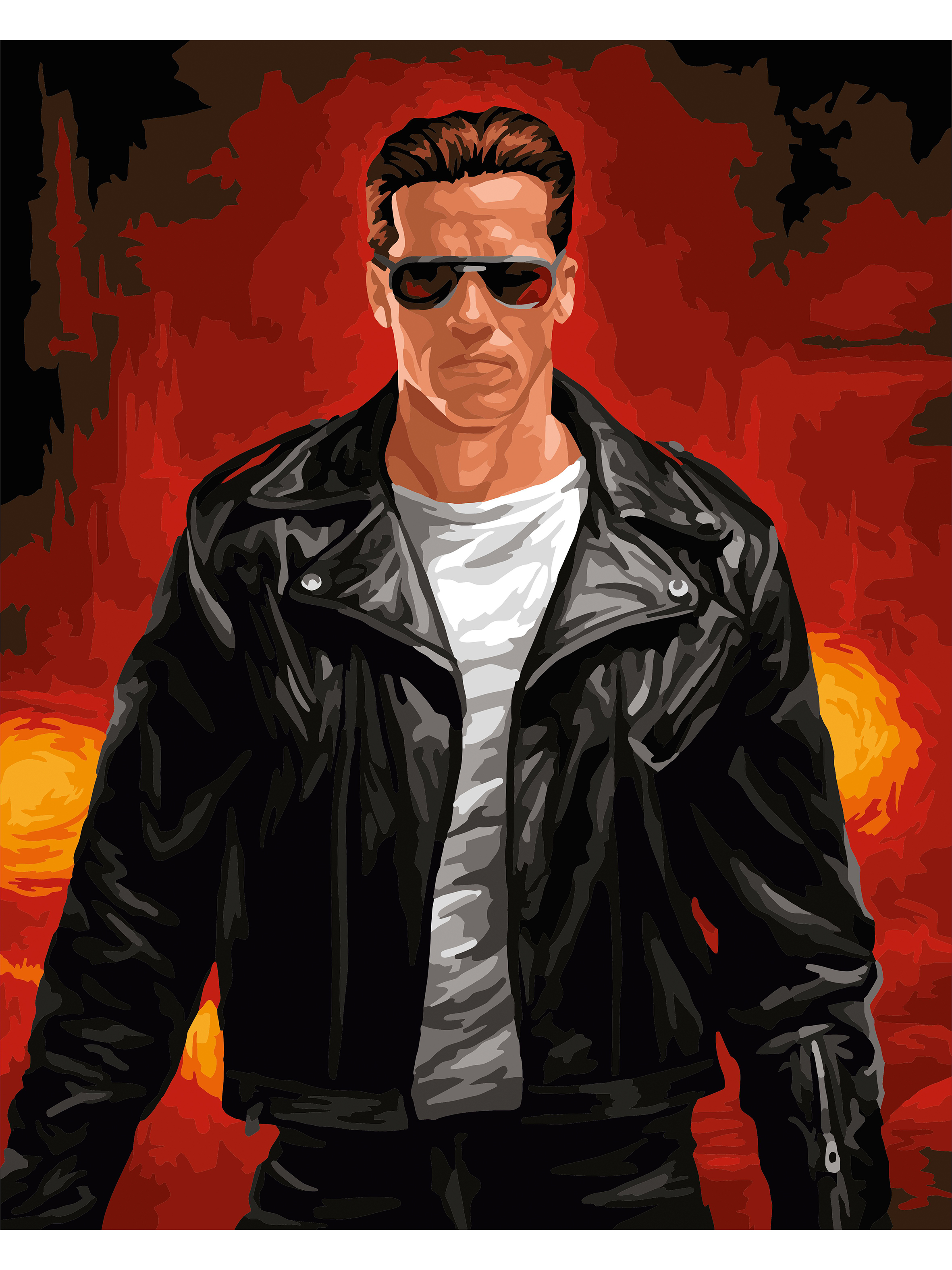 Картина по номерам Hobby Paint Терминатор в ассортименте - фото 2