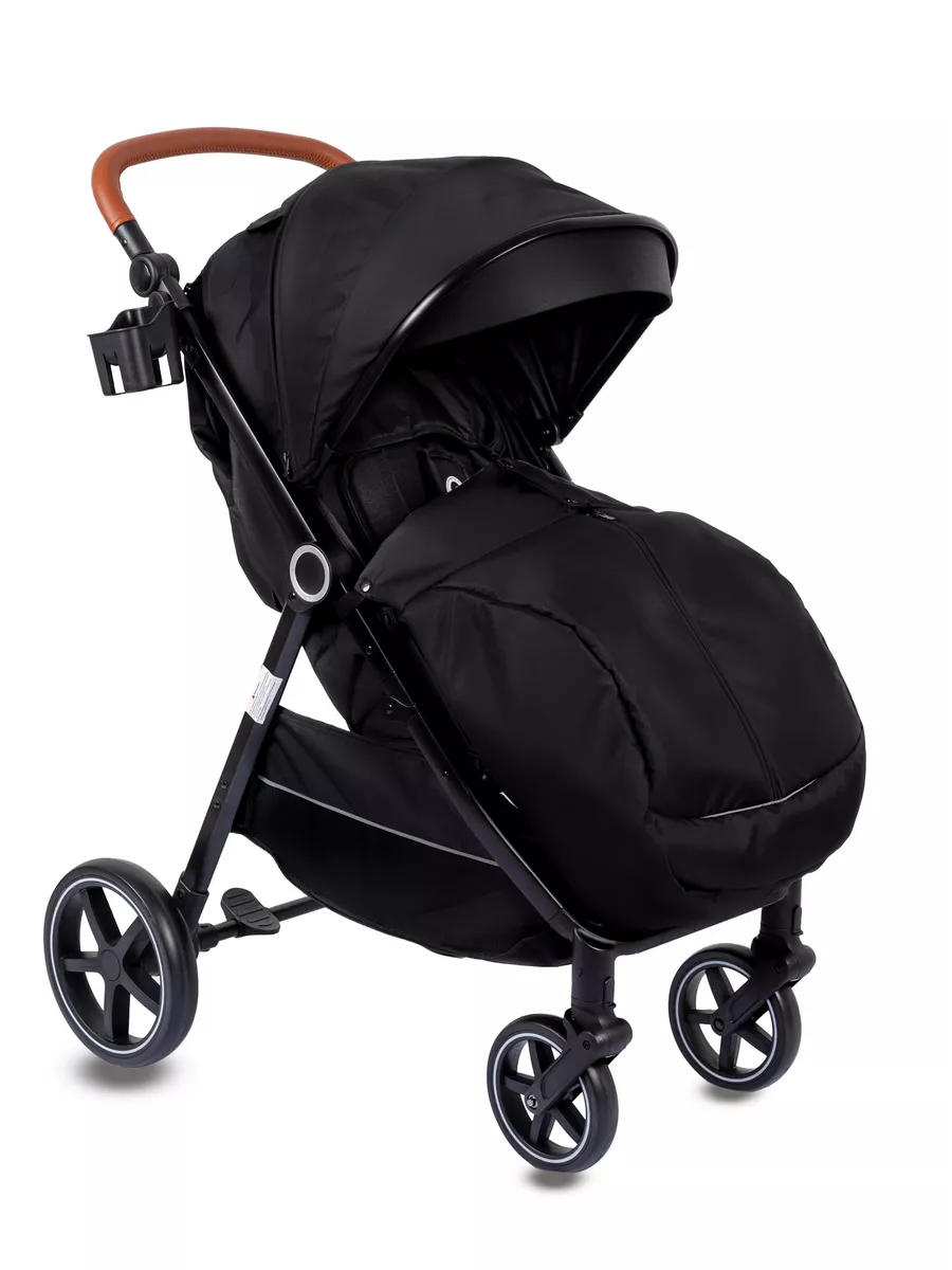 Коляска прогулочная TOMMY City черный - фото 1