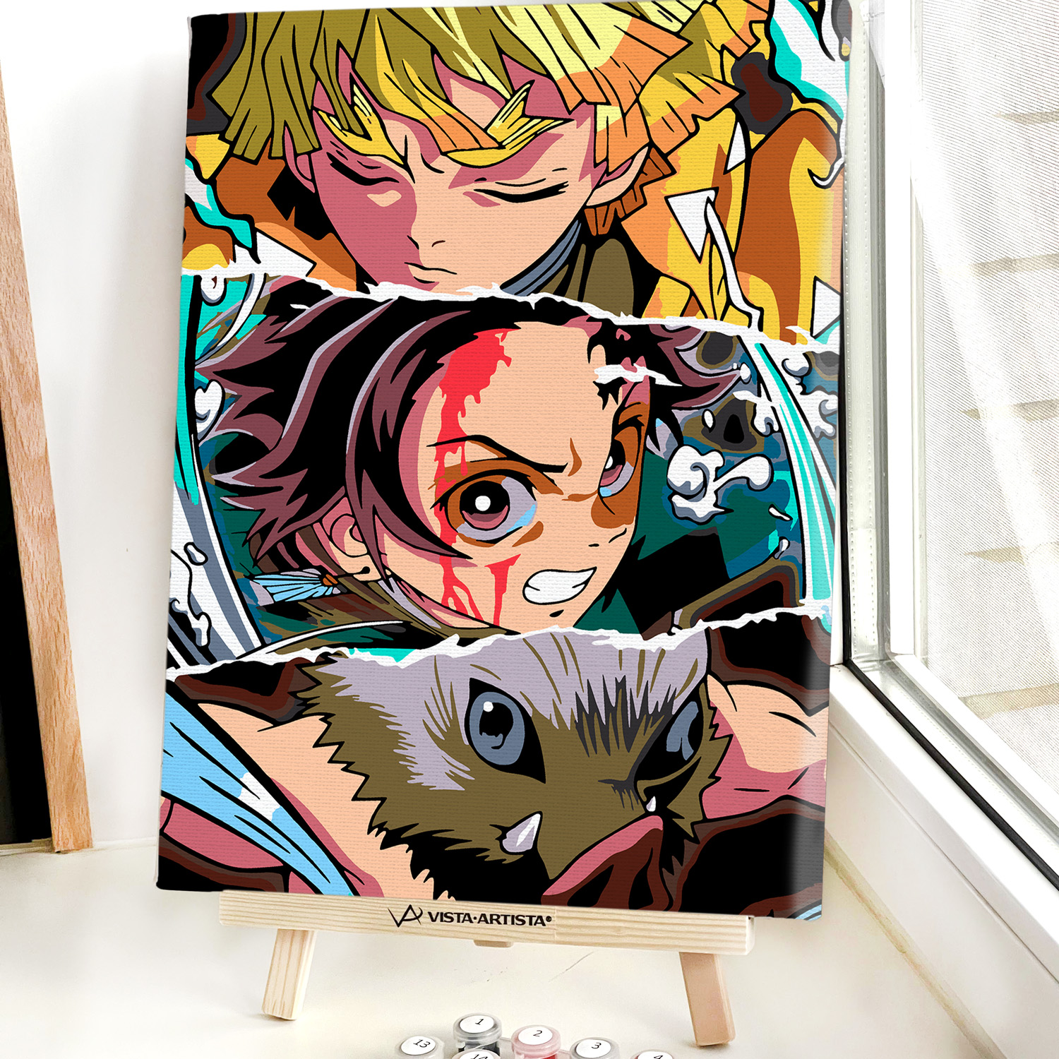 Картина по номерам Red Panda - фото 1
