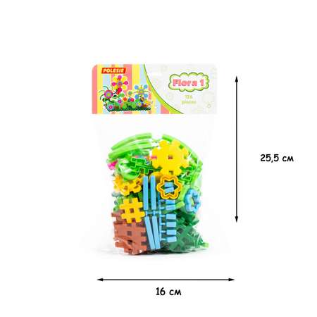 Конструктор Полесье Флора 126 дет.