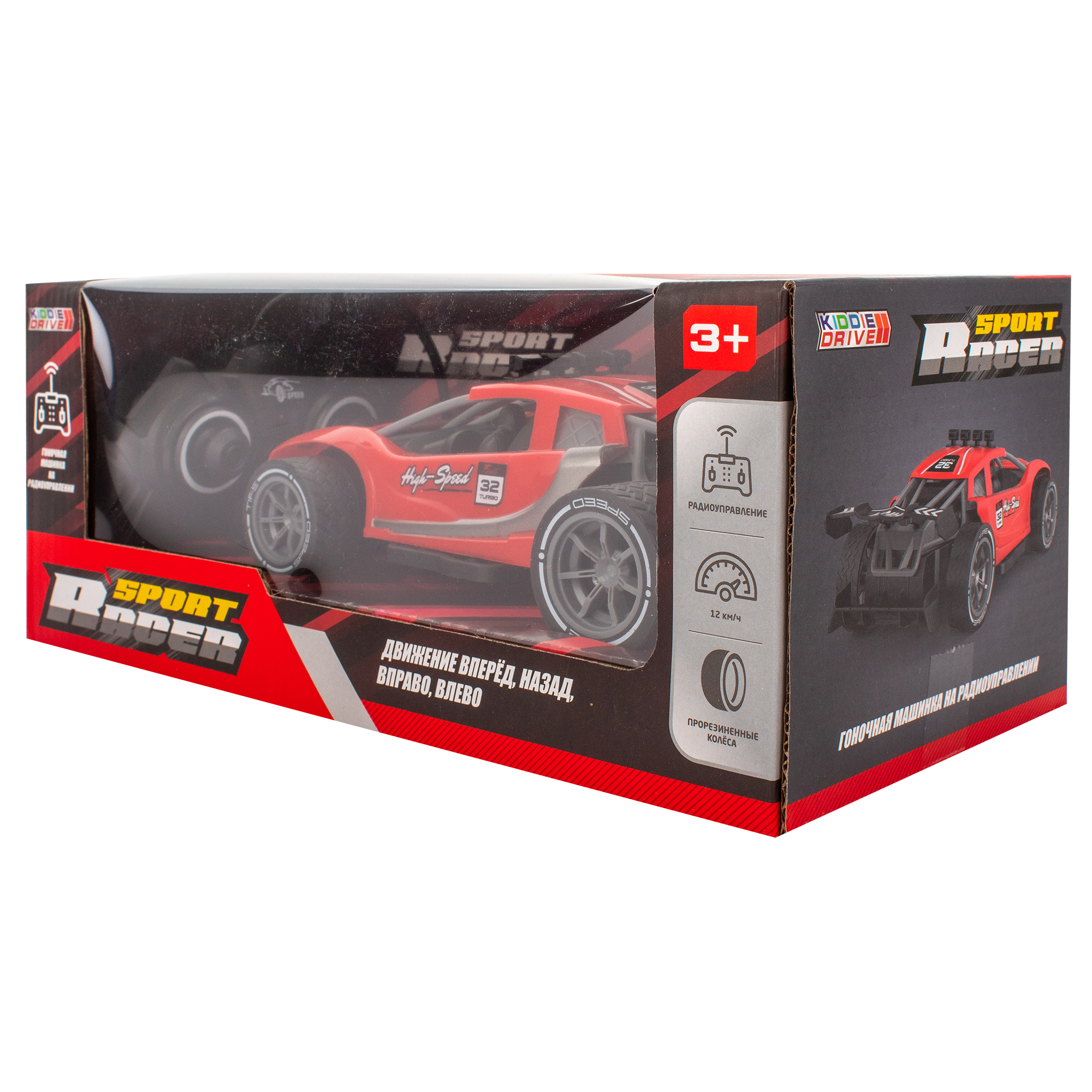 Автомобиль РУ KiddieDrive Sport Racer красный - фото 11