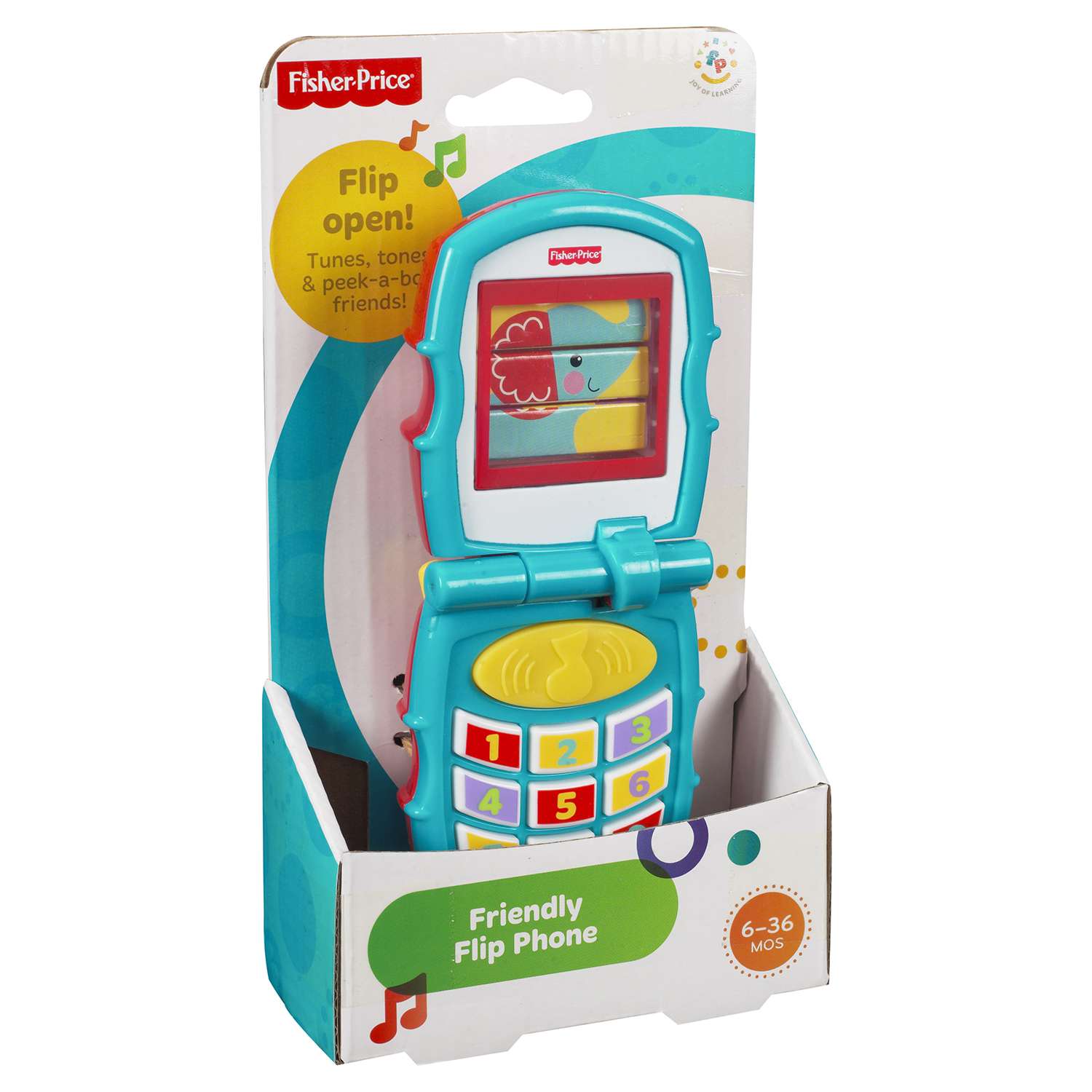 Дружелюбный телефон Fisher Price раскладной - фото 2