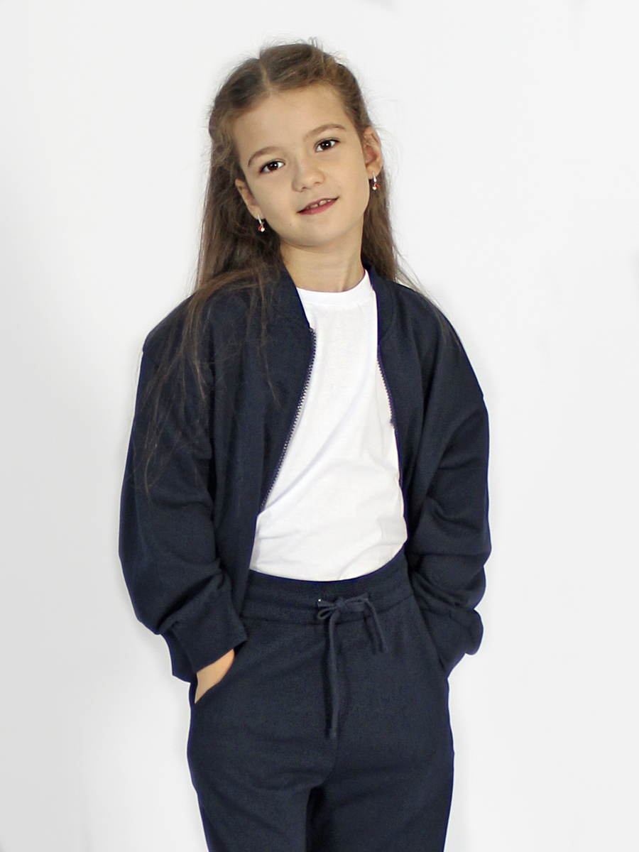 Костюм STELLA MODA 24201 темно-синий - фото 4