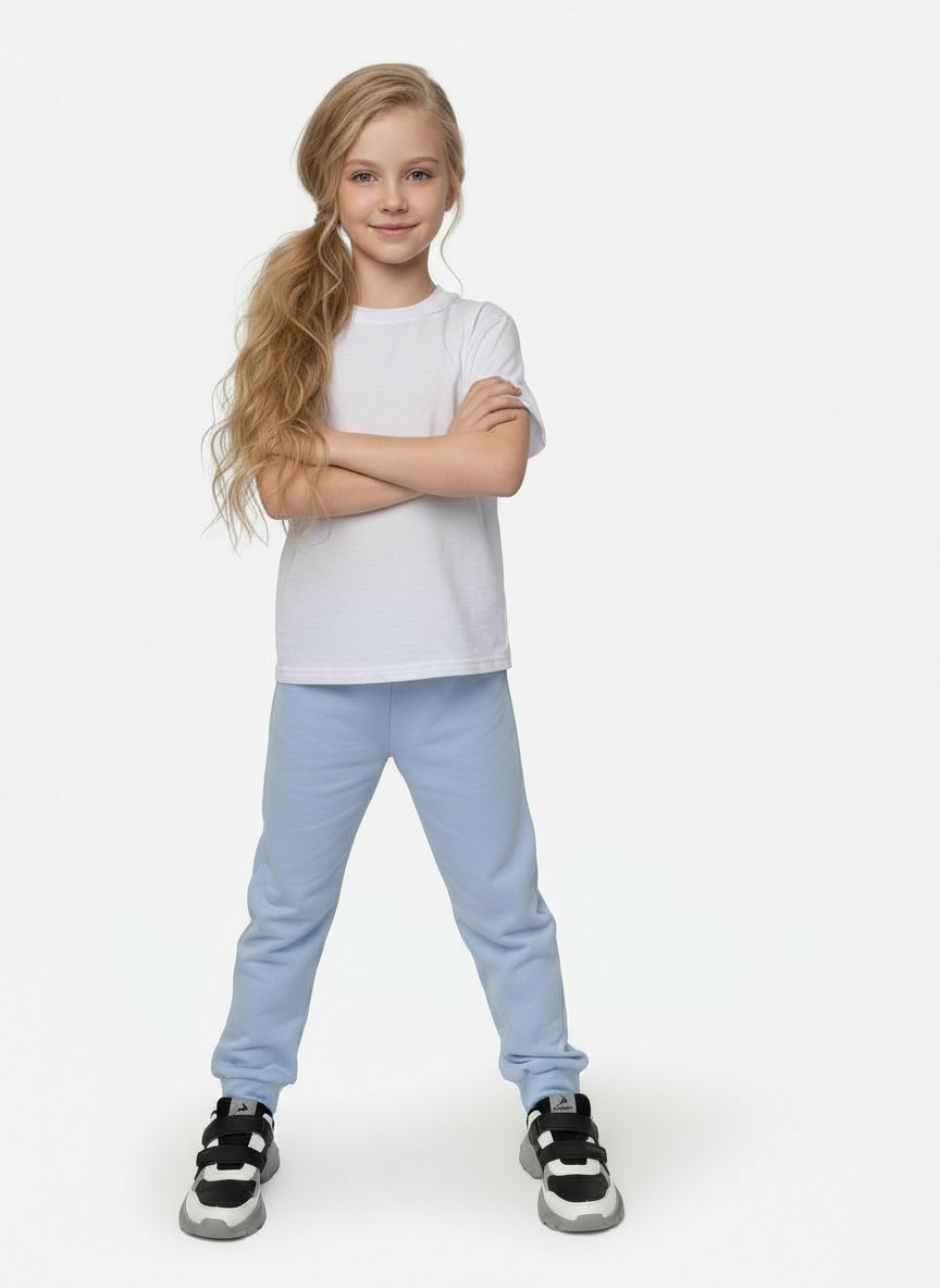Брюки Утенок 455/1 голубой - фото 1