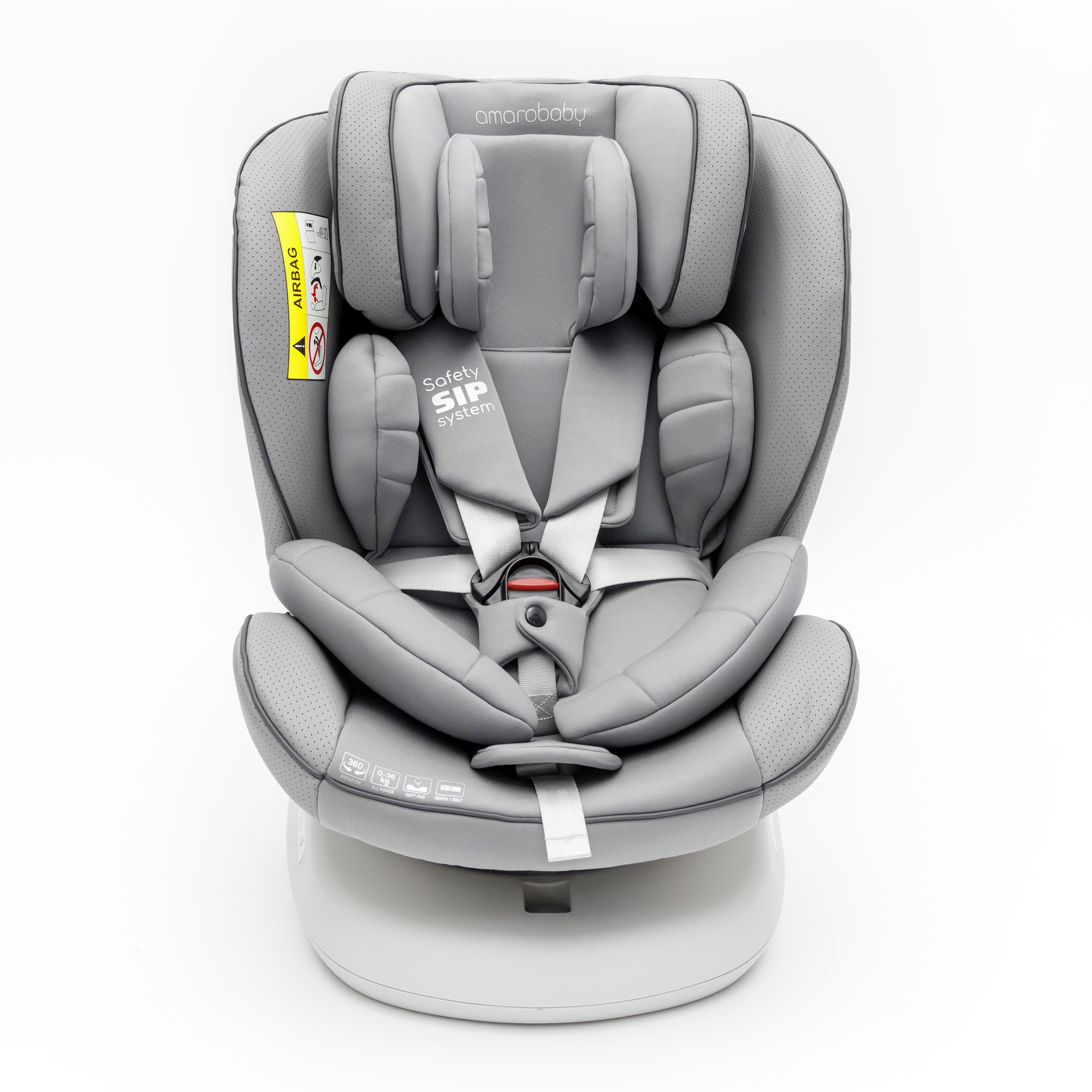 Автокресло Amarobaby Champion Isofix 0+/1/2/3 (0-36 кг) - фото 22