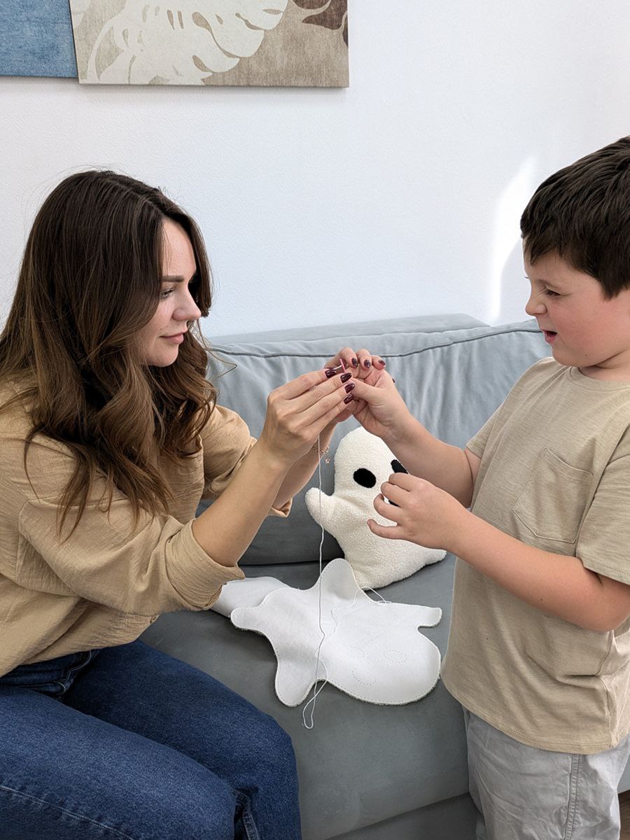 Набор для творчества HappyLine шитье Плюшевое привидение - фото 7