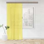 Штора вуаль Witerra 150х260 см светло-желтая