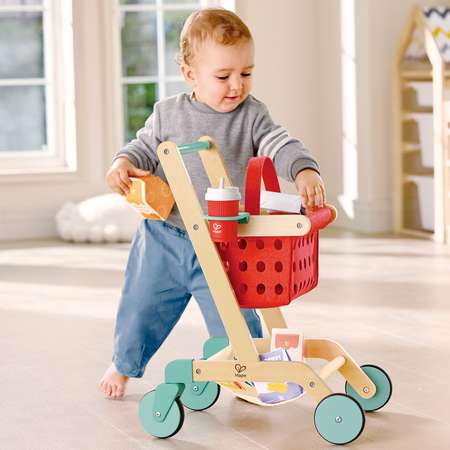 Игровой набор Hape тележки и корзинки