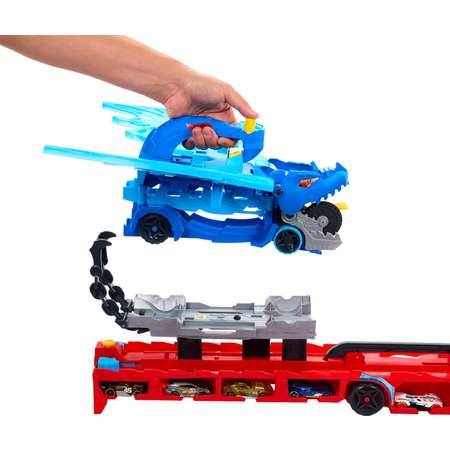 Автовоз Hot Wheels Дракон-перевозчик