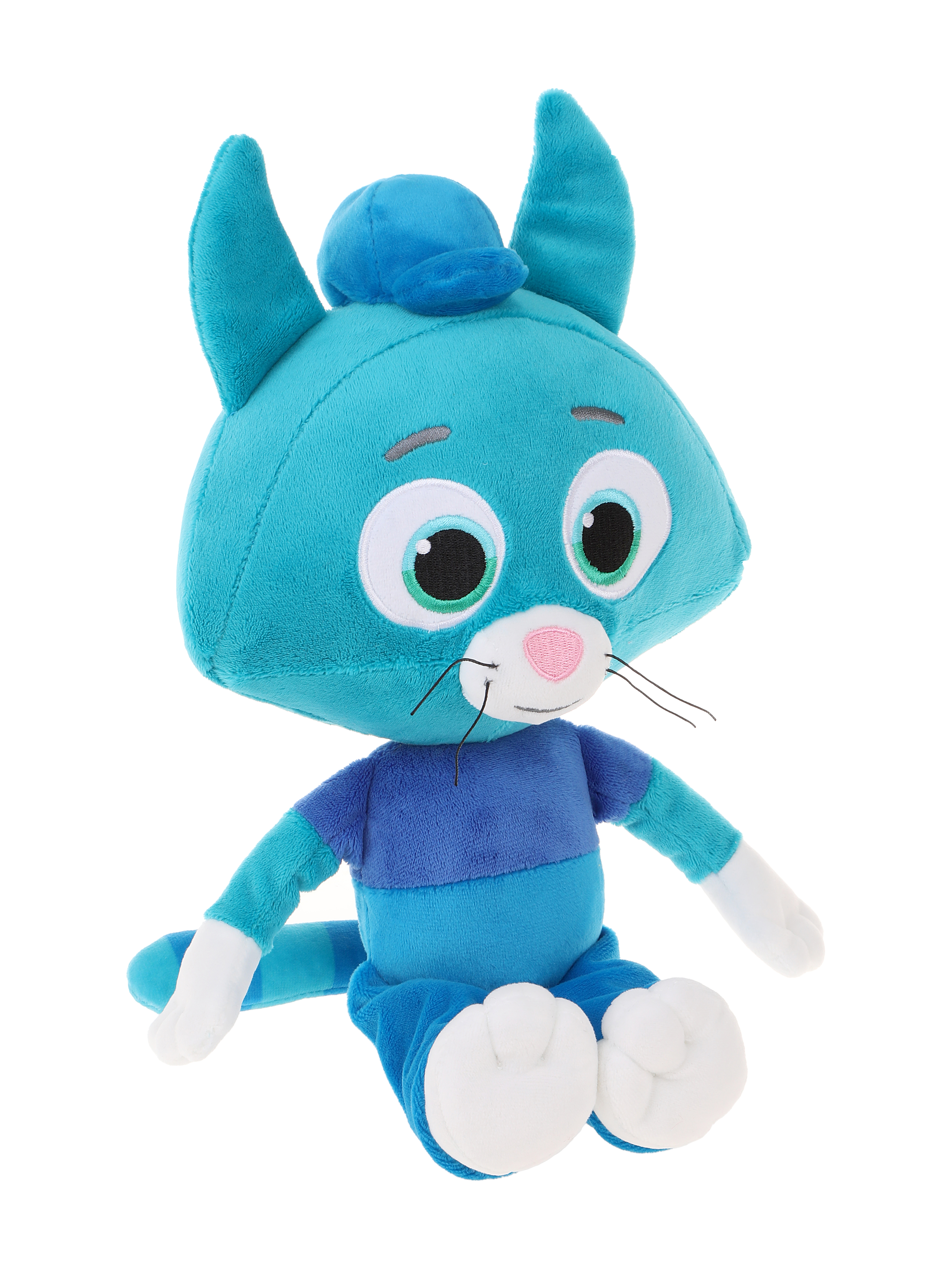 Игрушка мягкая Fluffy Family котик 20 см - фото 7