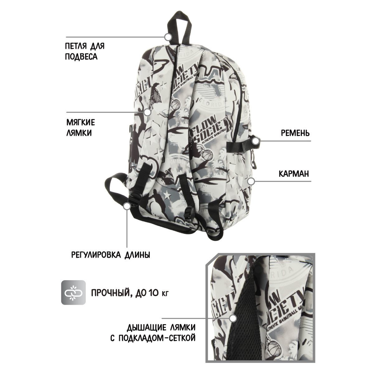 Рюкзак Veld Co - фото 4