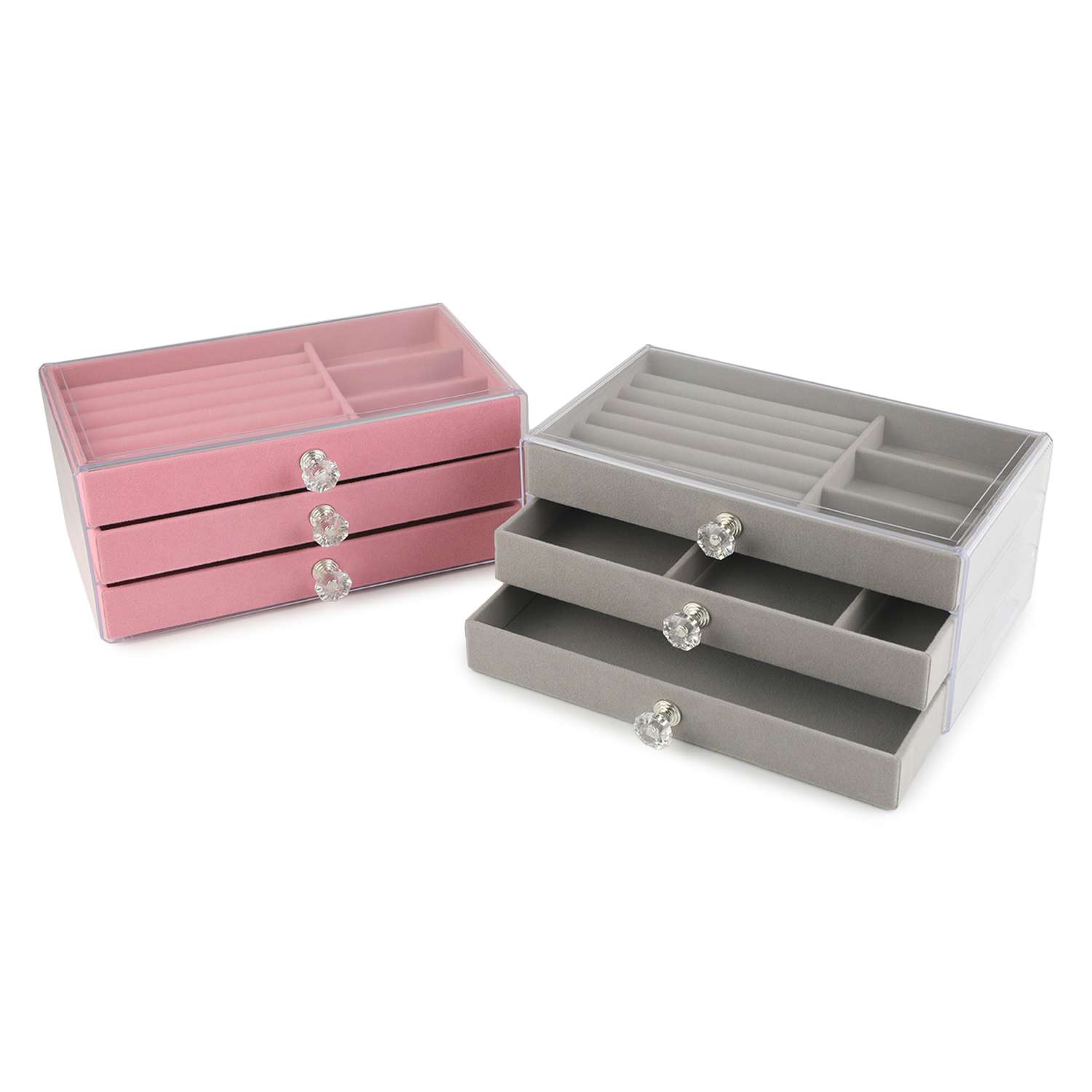 Шкатулка для украшений ё кристаллы в ассортименте - фото 2