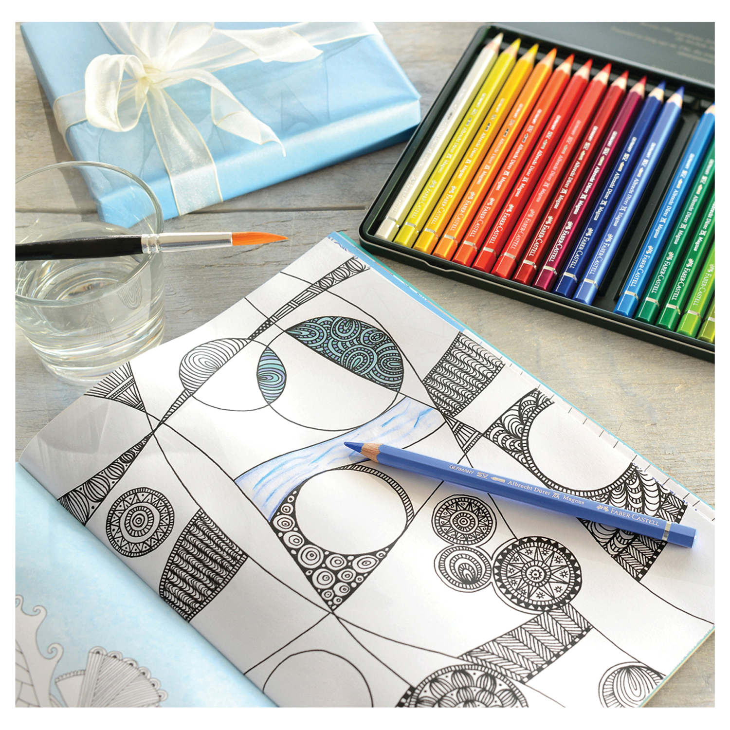 Краски акварель Faber Castell 24 цв. - фото 3