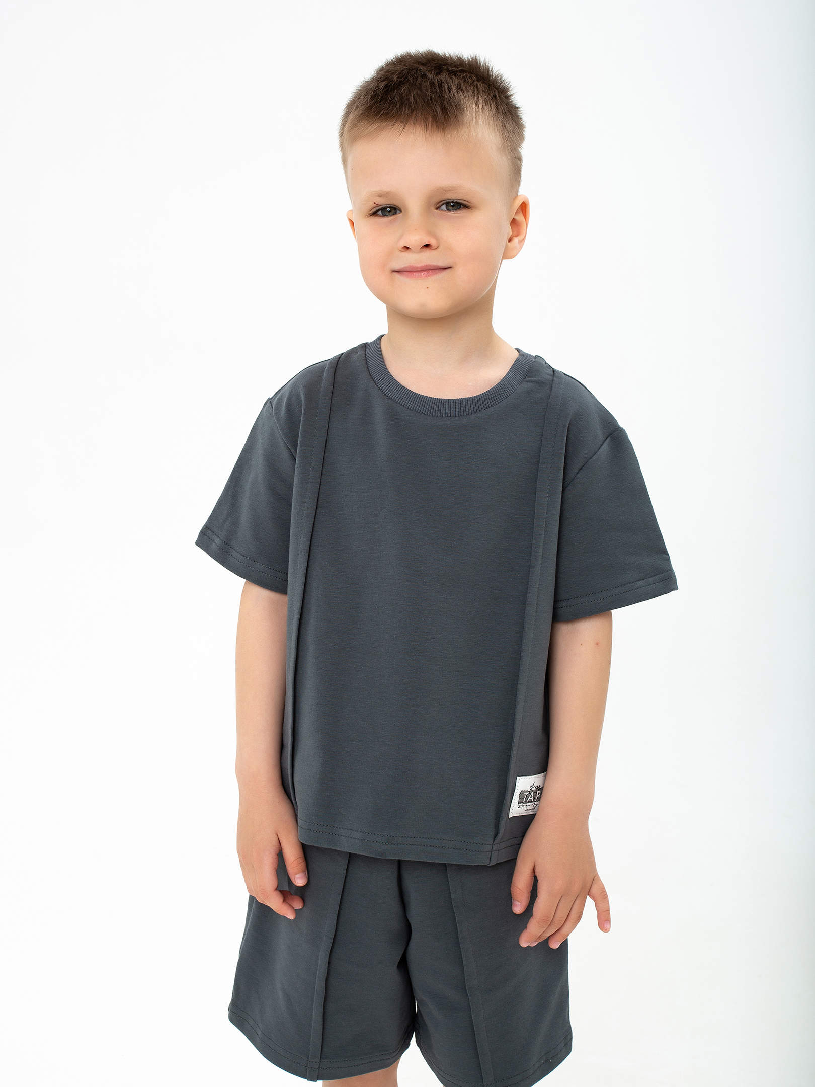 Костюм Marishachildrenstyle КМ-89-графит - фото 7