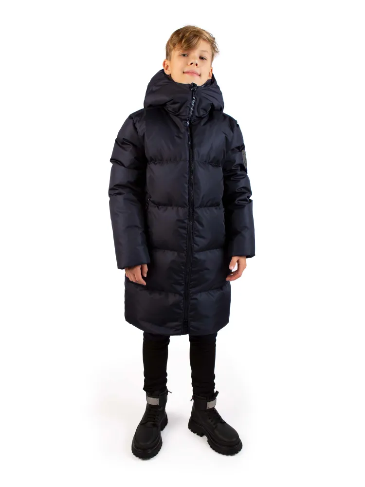 Пальто Arctiline Луис 1278 MW-25 Глубокий чёрный - фото 1