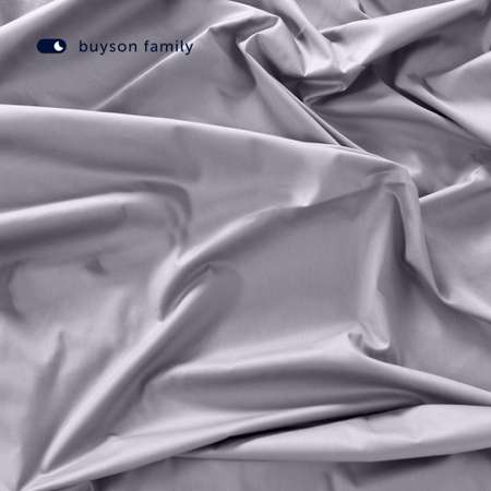 Пододеяльник buyson BuyColor 1,5 спальный 140х205 см, хлопок (сатин), Лаванда/Мята