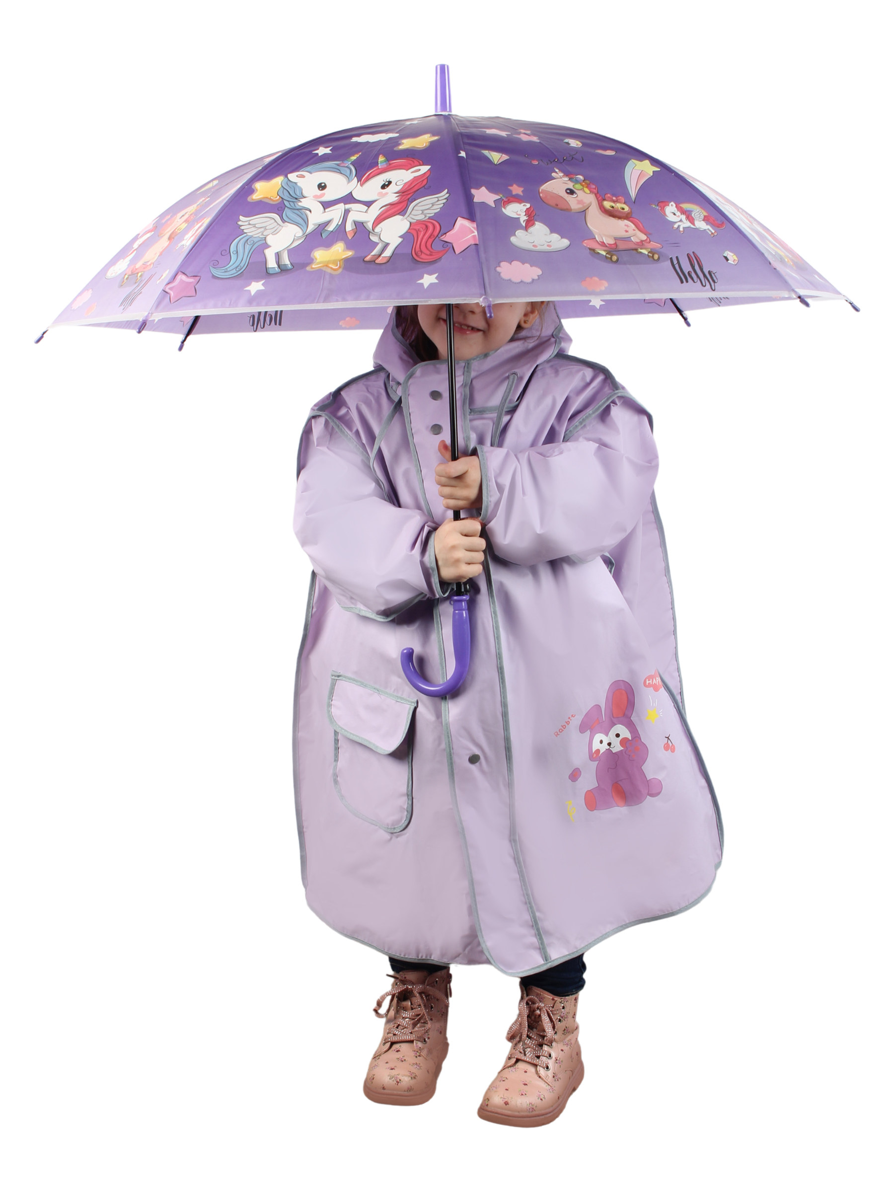Дождевик Little Mania RANG280-VIO - фото 1