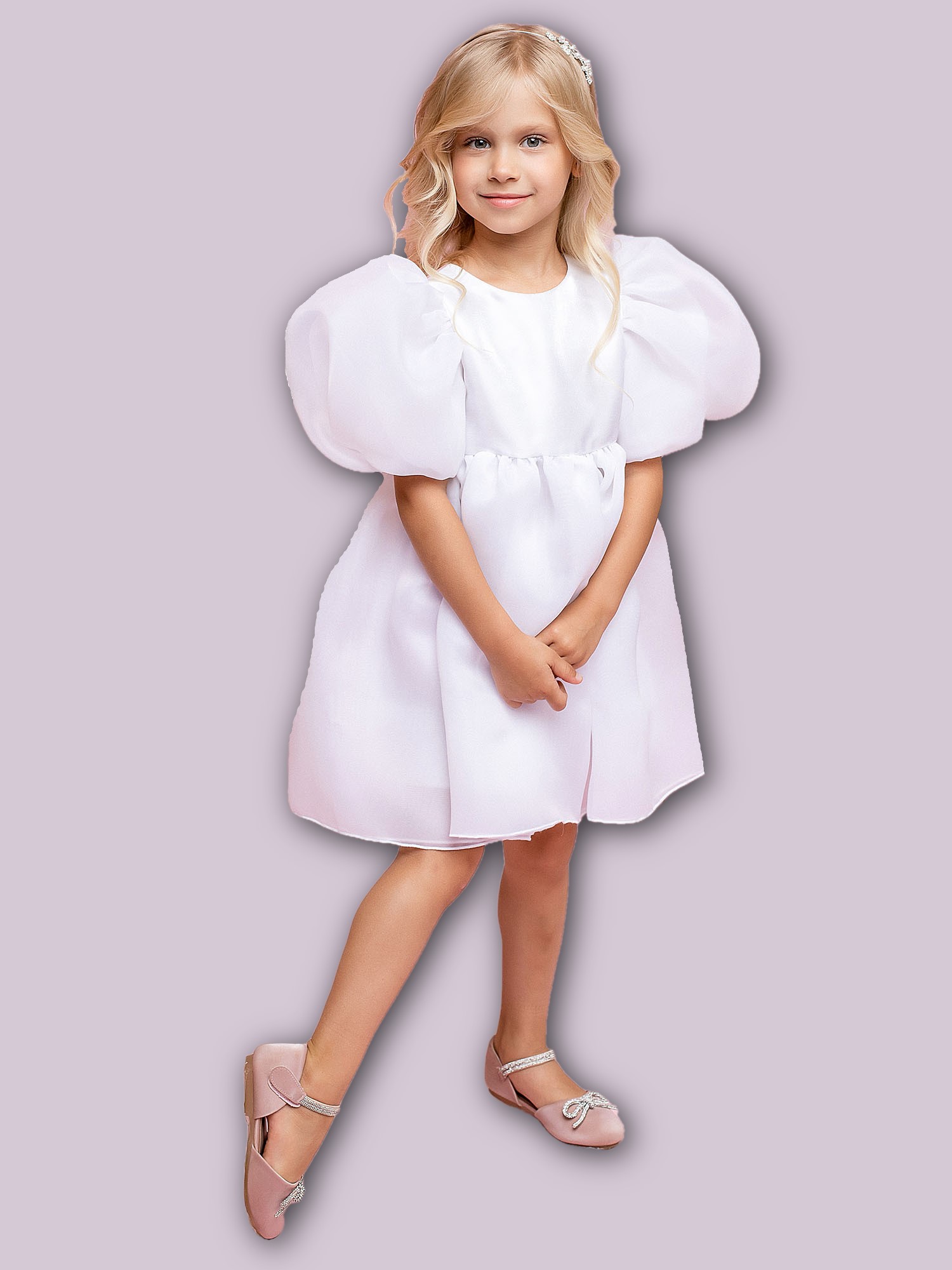 Платье пуговка 031 п23 - фото 1