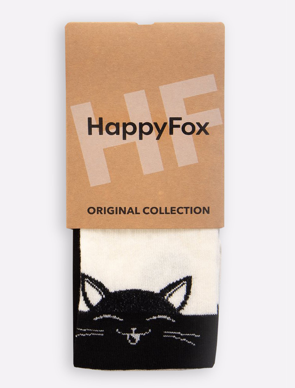 Колготки HappyFox HFGM5611кремовый.черный - фото 6