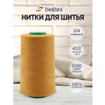 Нитки для шитья 40/2 Bestex 5000 ярдов 1 шт цв 224