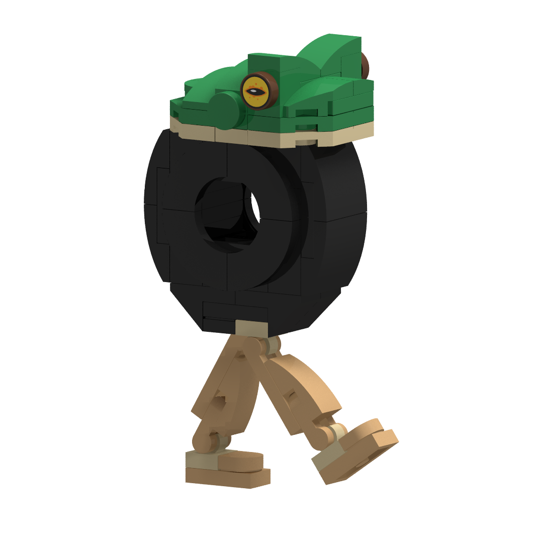 Конструктор Italian Brainrot Бонека Амбалабу 81 дет. - фото 9