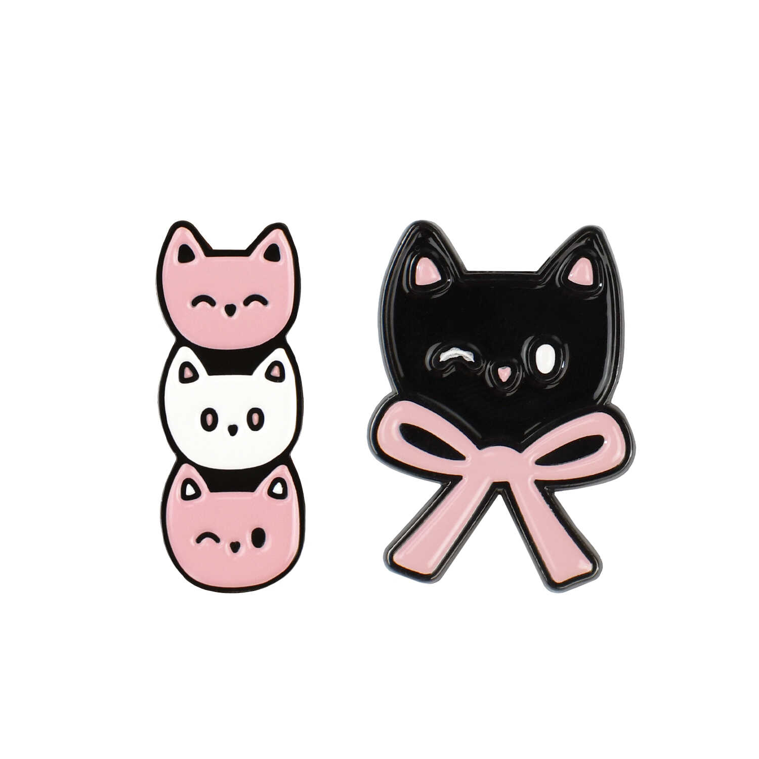 Значок Феникс + Розовые коты 2 шт. - фото 1