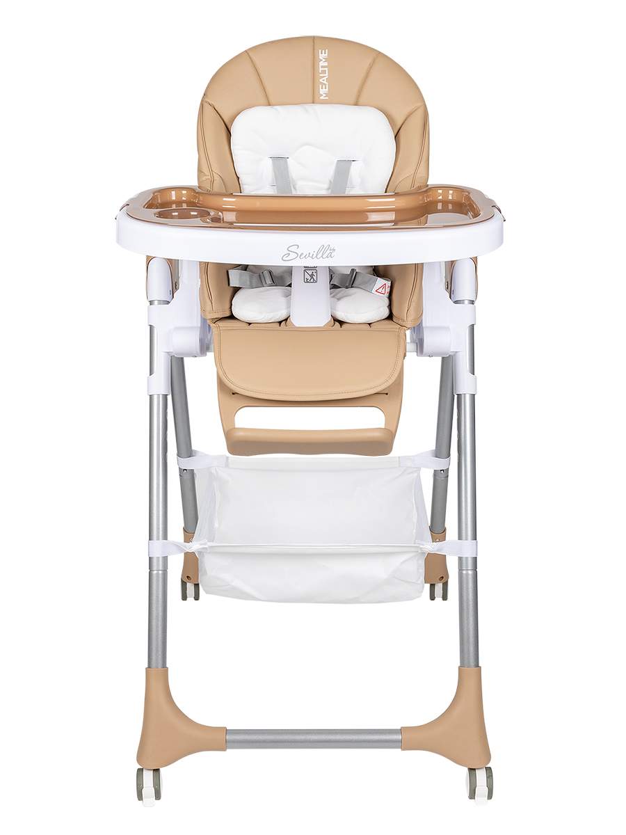 Стульчик для кормления Sevillababy Mealtime коричневый - фото 12