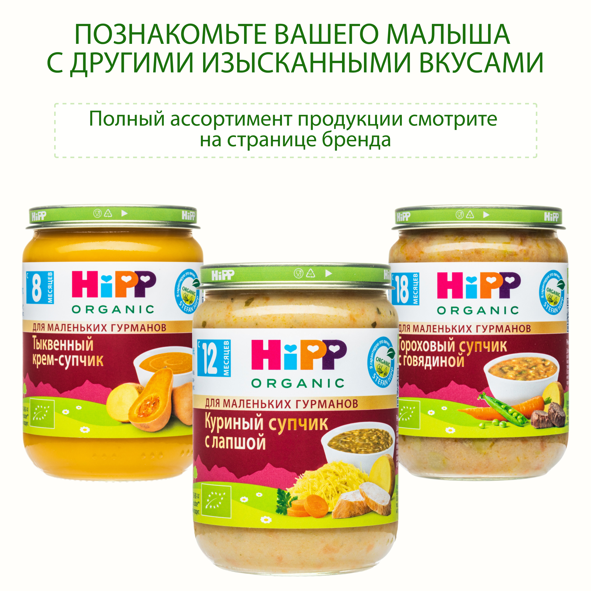 Готовый обед Hipp Крем-суп а-ля Минестроне с 12 мес 190 г - фото 6