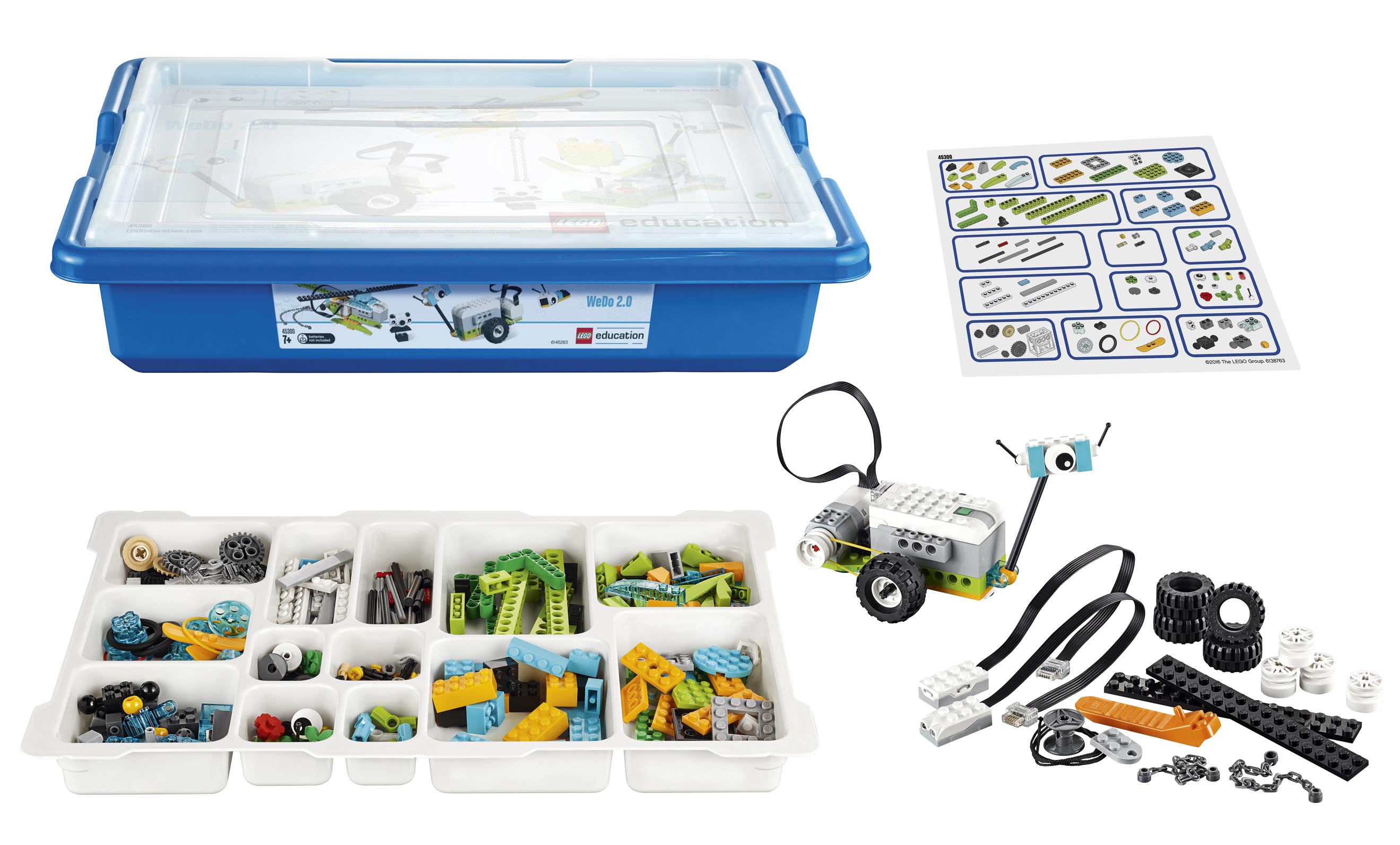 Конструктор LEGO Education 45300 Набор WeDo 2.0 электронный 280 дет. - фото 1