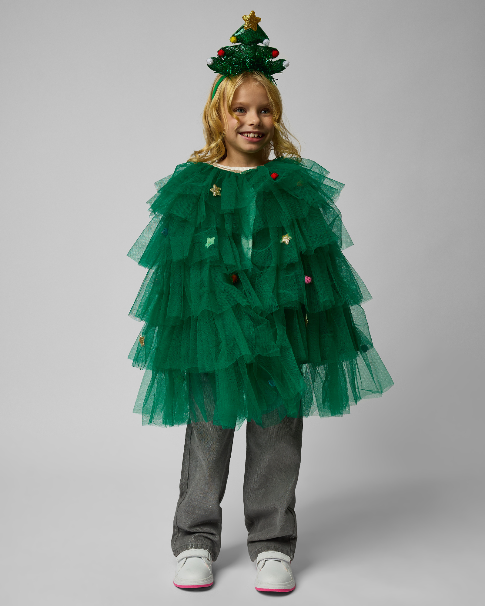 Костюм карнавальный Grimmo Ёлочка W24-CS01GRkg-44 - фото 11