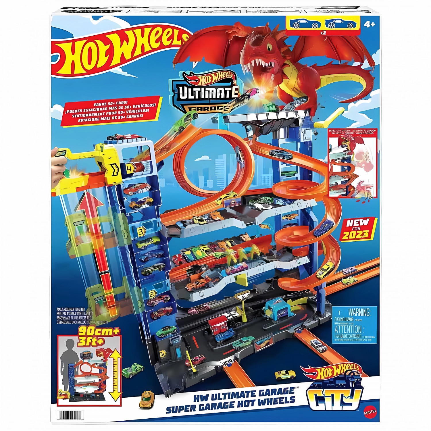 Гараж Hot Wheels Ultimate Garage 4 уровня HKX48 - фото 1
