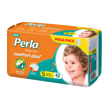 Подгузники Perla 5 42 шт.