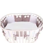 Бортик в кроватку Amarobaby Classic Collection Рельеф 12подушек ABDM-3112-OCK