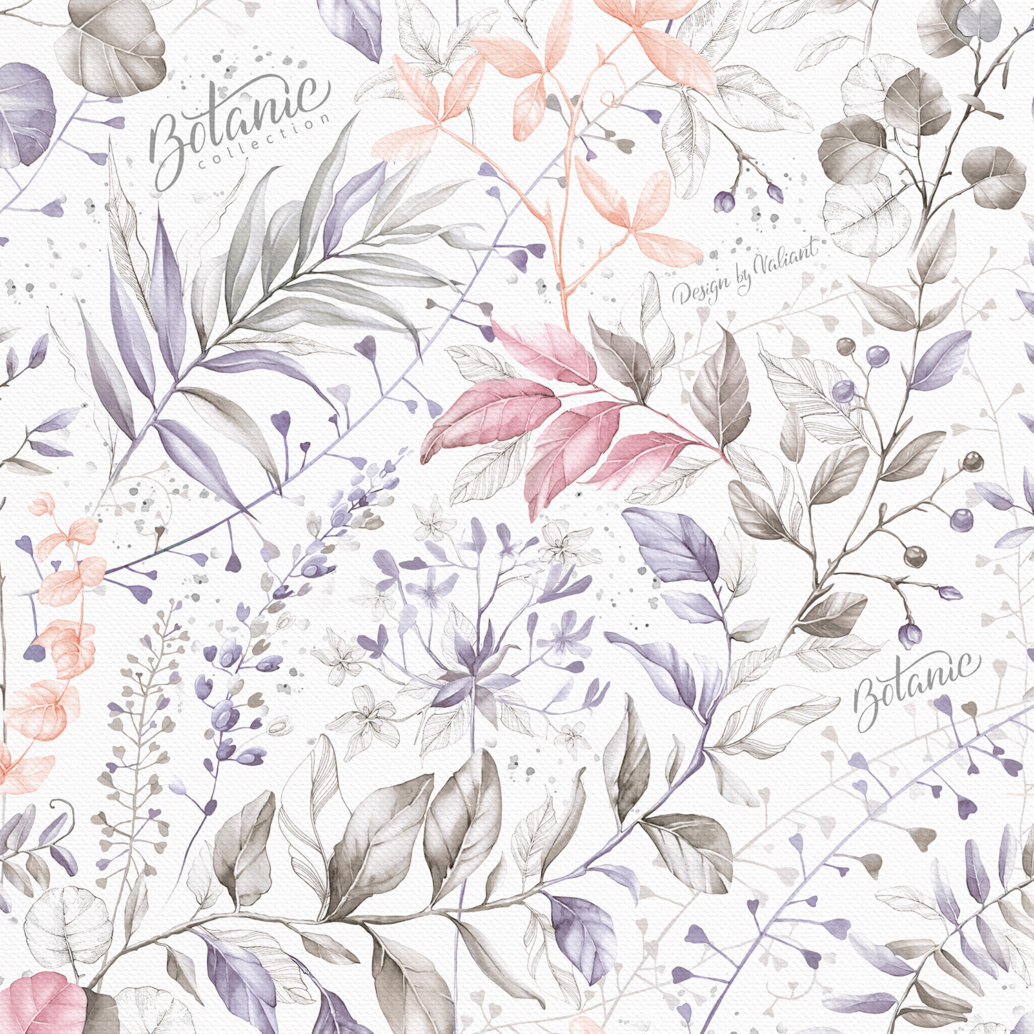 Короб стеллажный VALIANT botanic lilac - фото 4