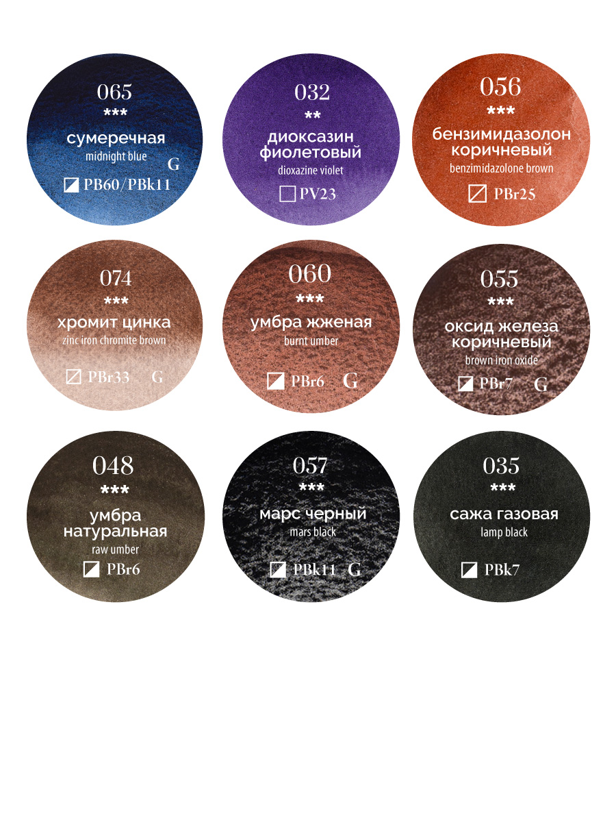 Краски акварель Малевичъ 33 цв. - фото 8