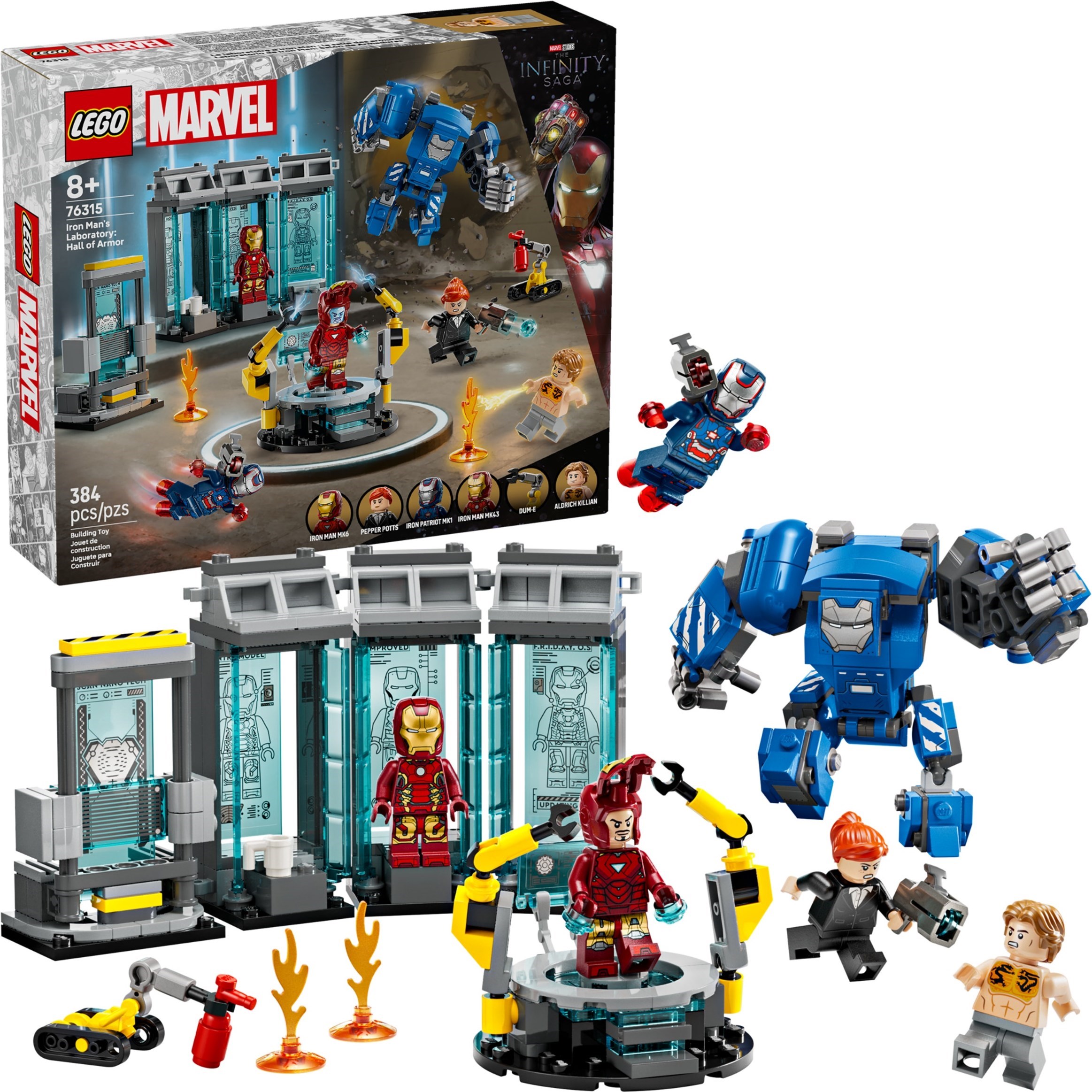 Конструктор LEGO Marvel Super Heroes 76315 384 дет. - фото 2
