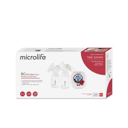Молокоотсос электрический MICROLIFE BC 300 MAXI 2 IN 1