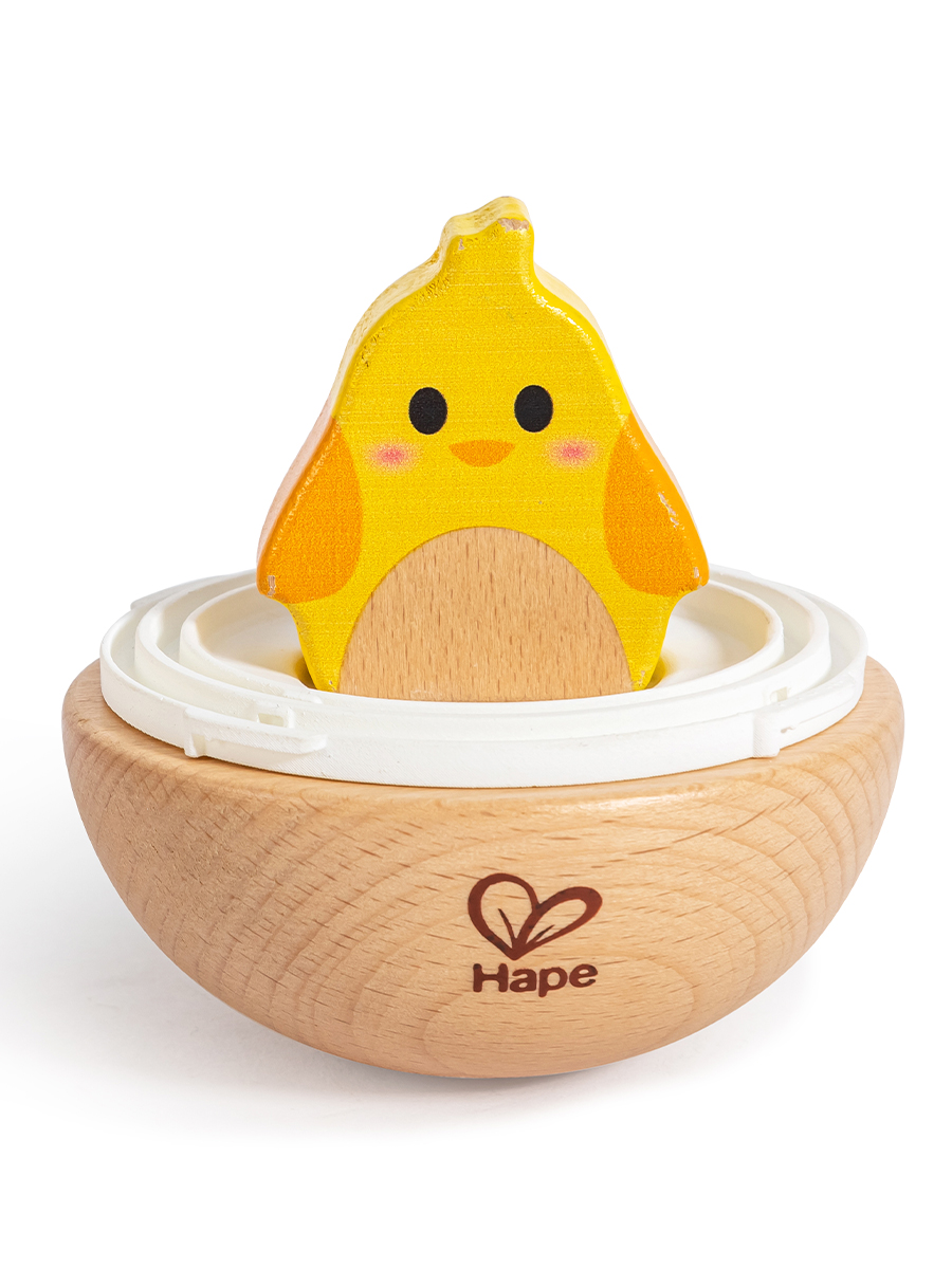 Игрушка Hape неваляшка Домик для цыпленка - фото 10