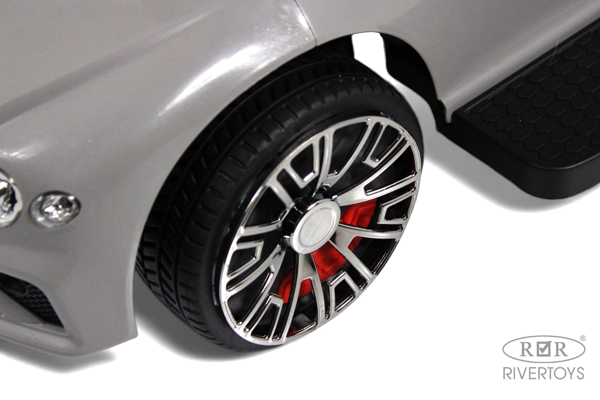 Каталка RIVERTOYS Z005ZZ-TP-GREY серый - фото 8