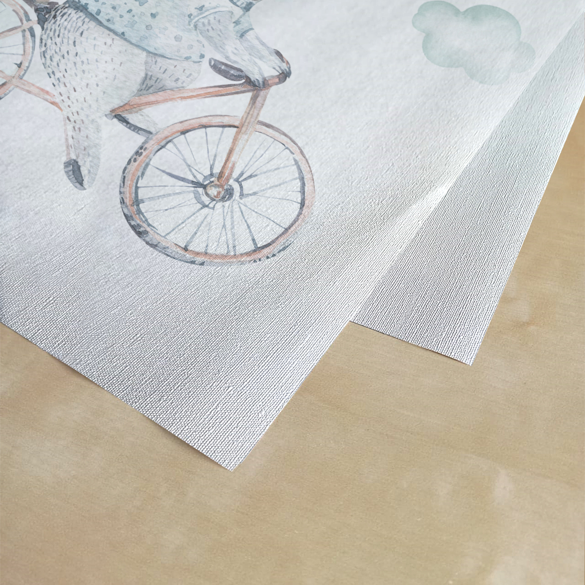 Интерьерный постер Moda interio Watercolor animals Акварельные животные 40х50 см 2 шт - фото 11