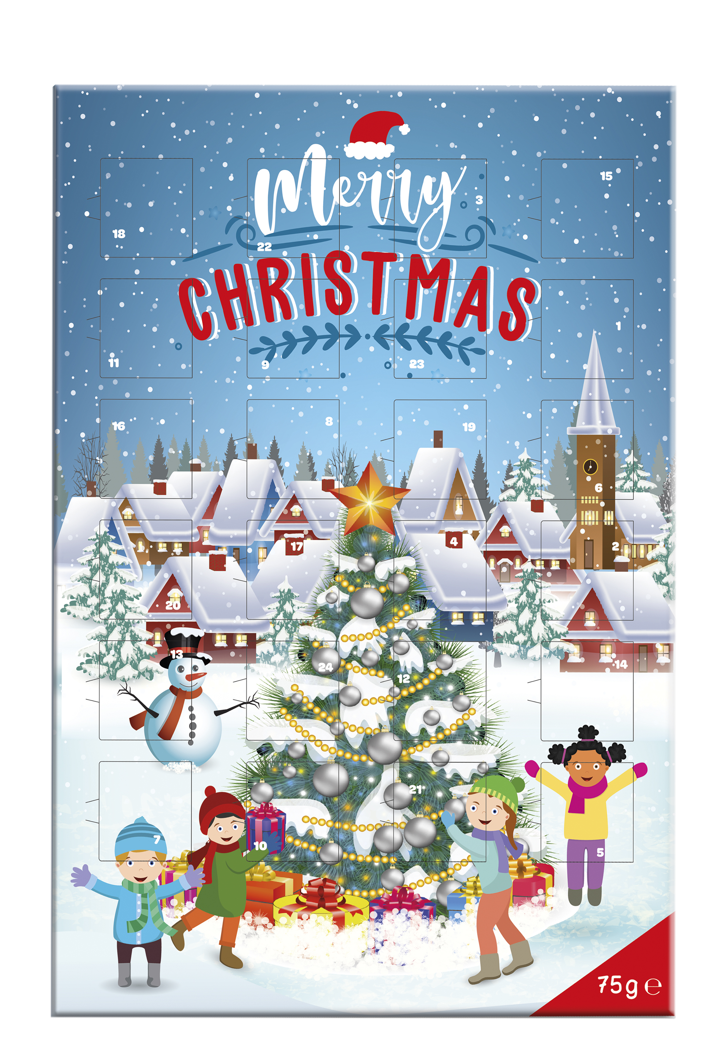 Адвент календарь Millano Baron Пралине какао с молоком, 75 грамм - фото 3