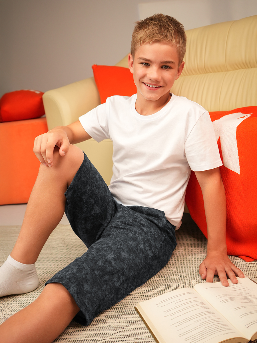 Шорты HappyFox HF037SPваренка.графит - фото 7