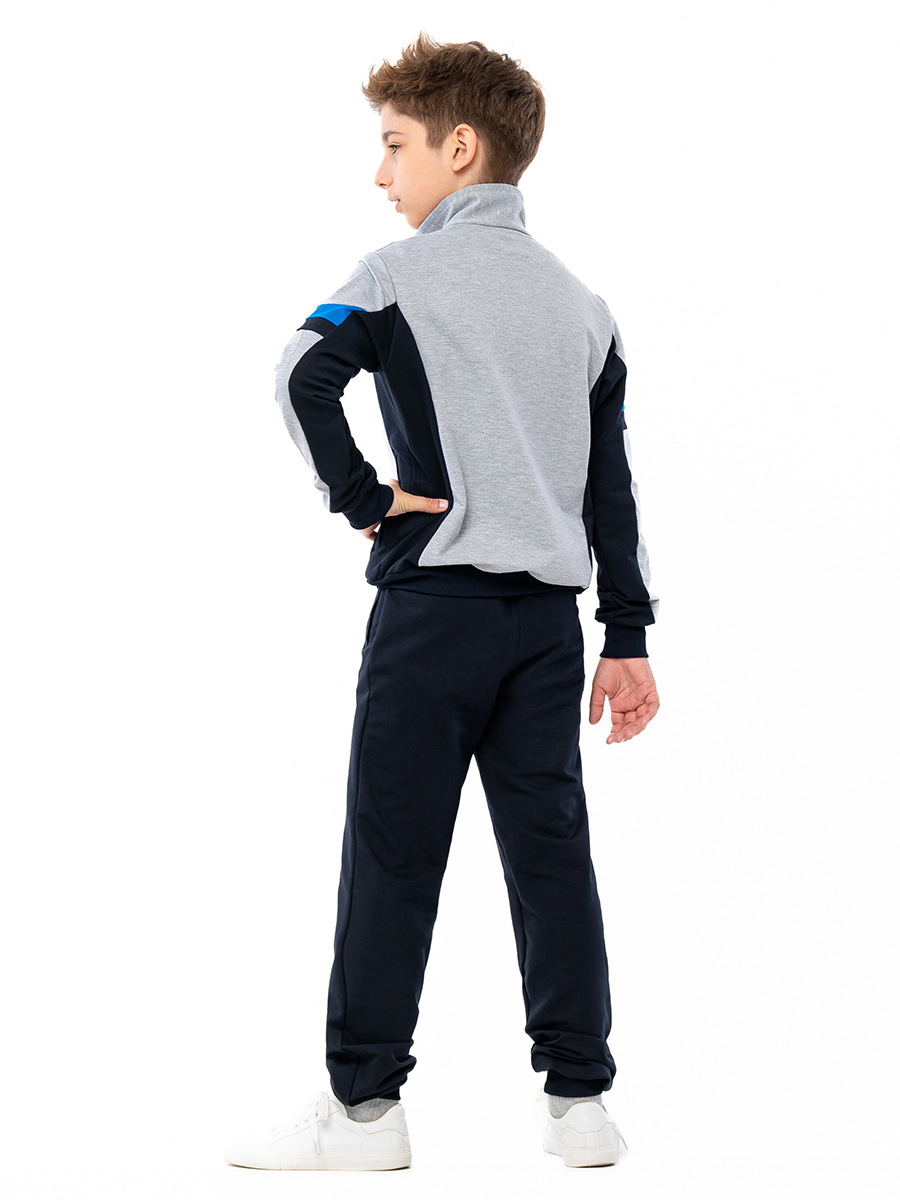 Спортивный костюм RODOS М-188/синий_светло-серый_голубой - фото 3